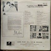 Mohd. Rafi*  - An Evening With Mohd. Rafi (Songs Of Love...From Hindi Films) (Vinyl)